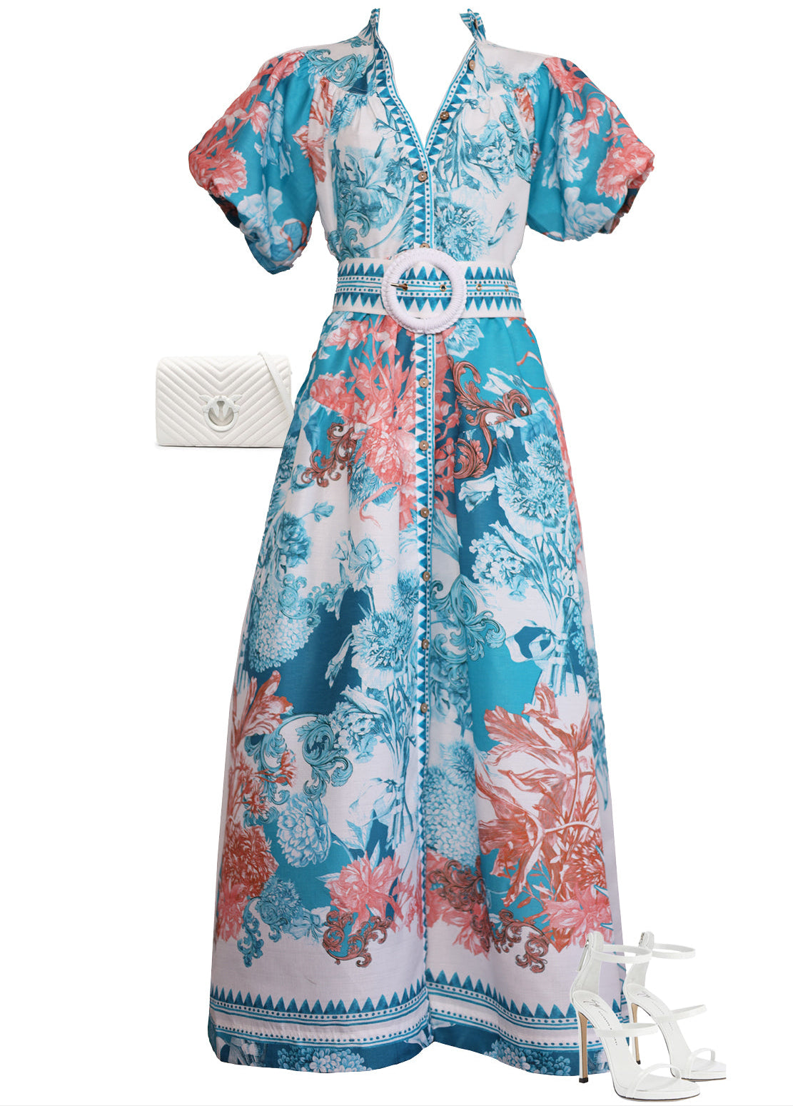 Teal Maxi Dress