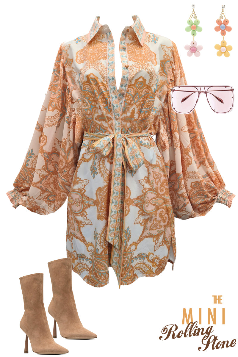 Rolling Stone Mini Dress