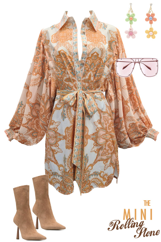 Rolling Stone Mini Dress