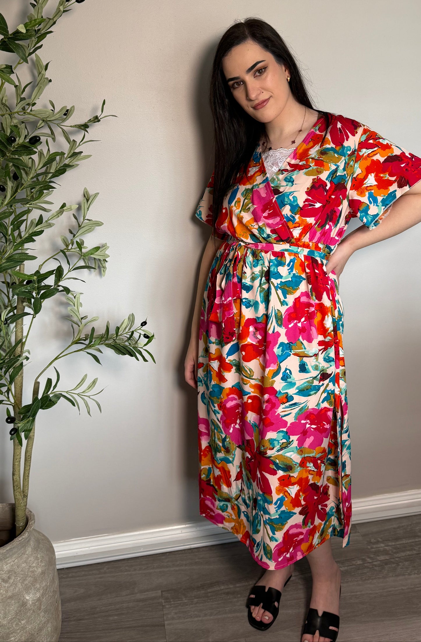 Flo Floral Dress