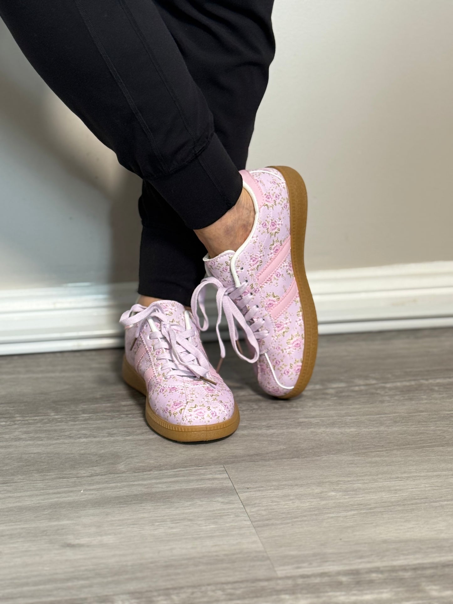 Sylvie Floral Sneakers