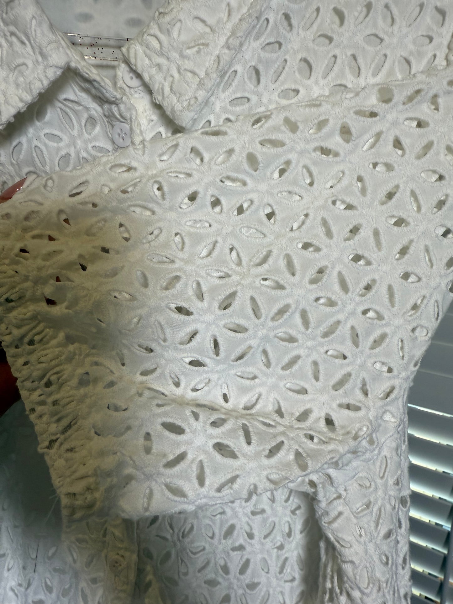Decjuba White Broderie Anglaise Dress