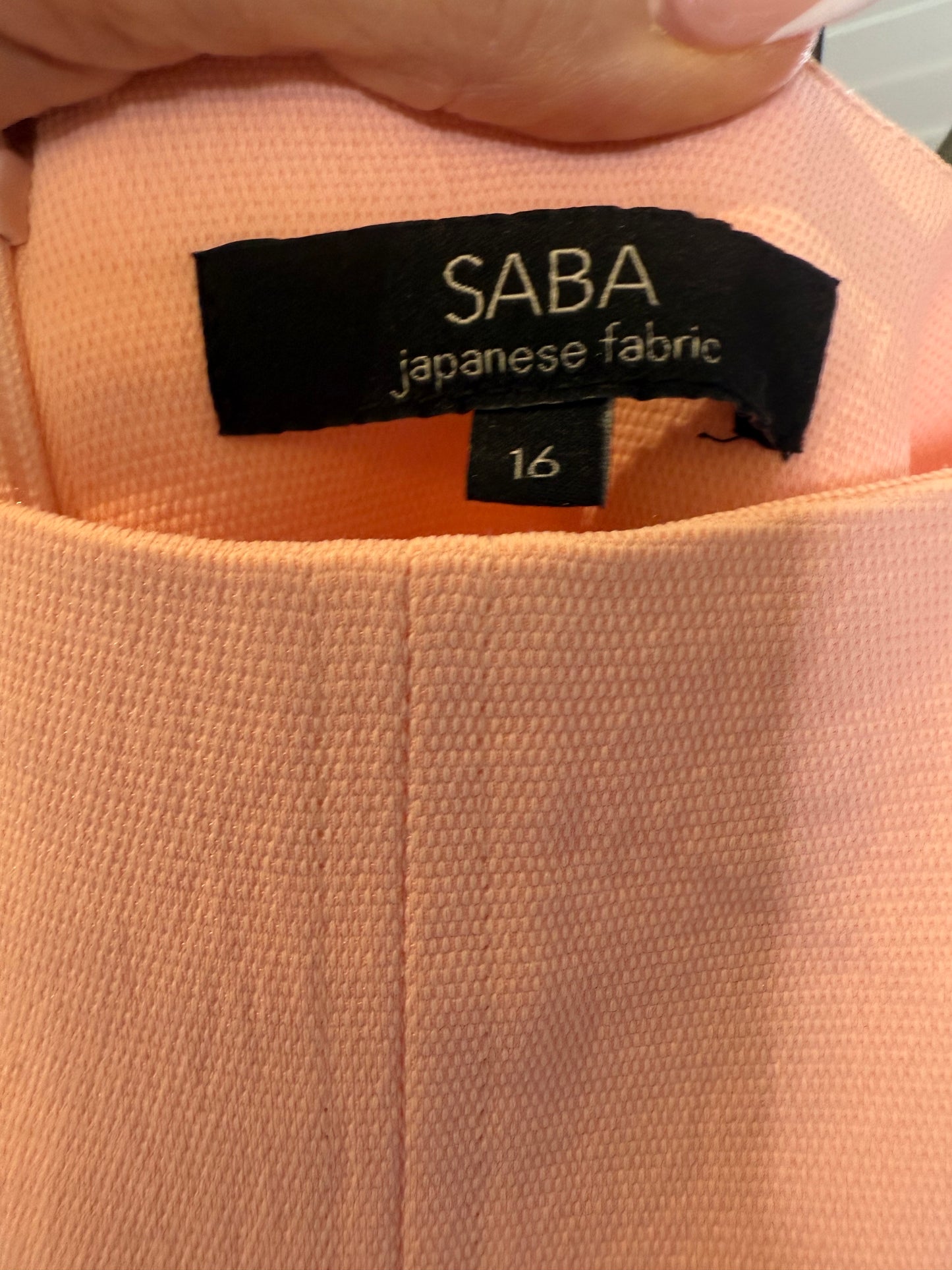 SABA Peach Summer Suit