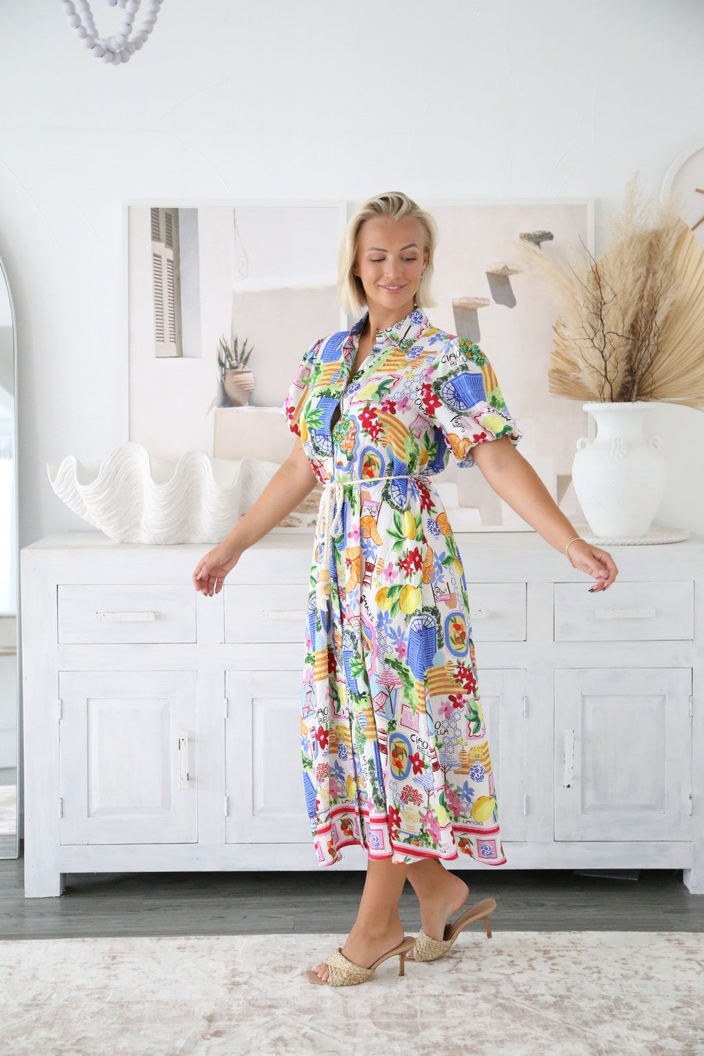Tropical Rope Dress