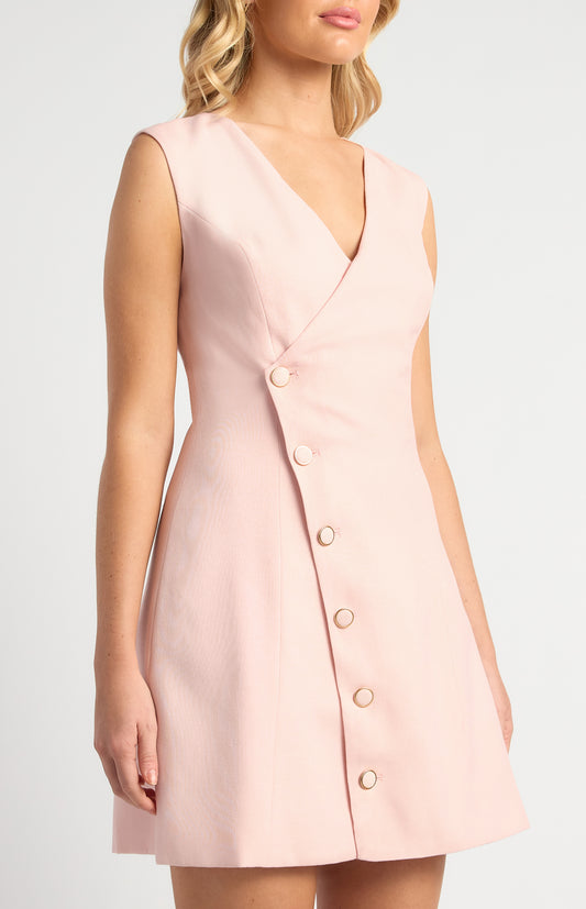 Samantha Asymmetrical Vest Mini Dress
