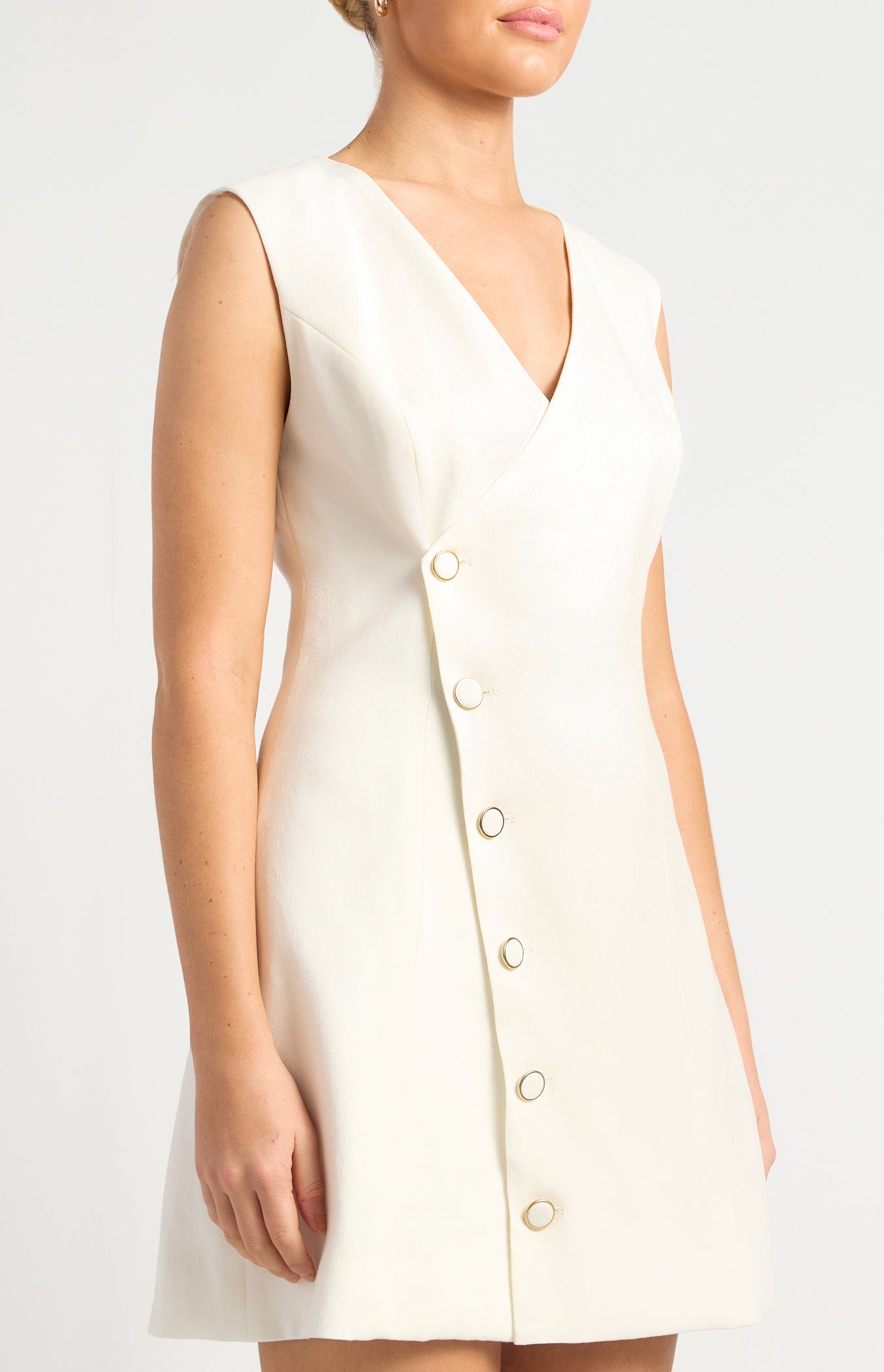 Samantha Asymmetrical Vest Mini Dress