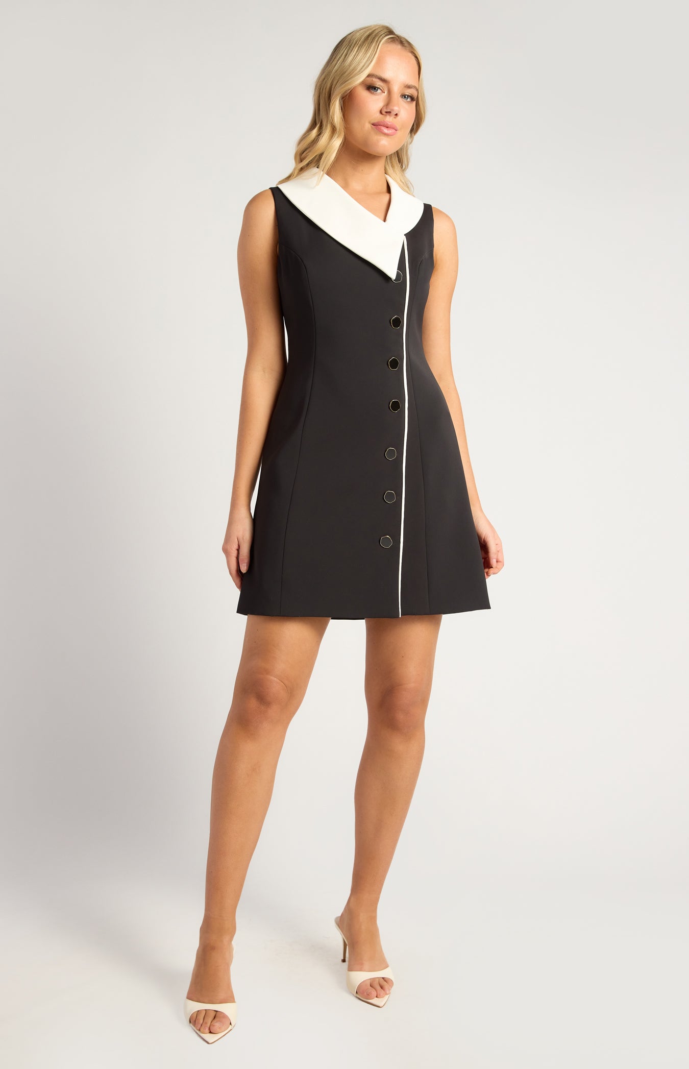 Georgia Asymmetrical Mini Dress