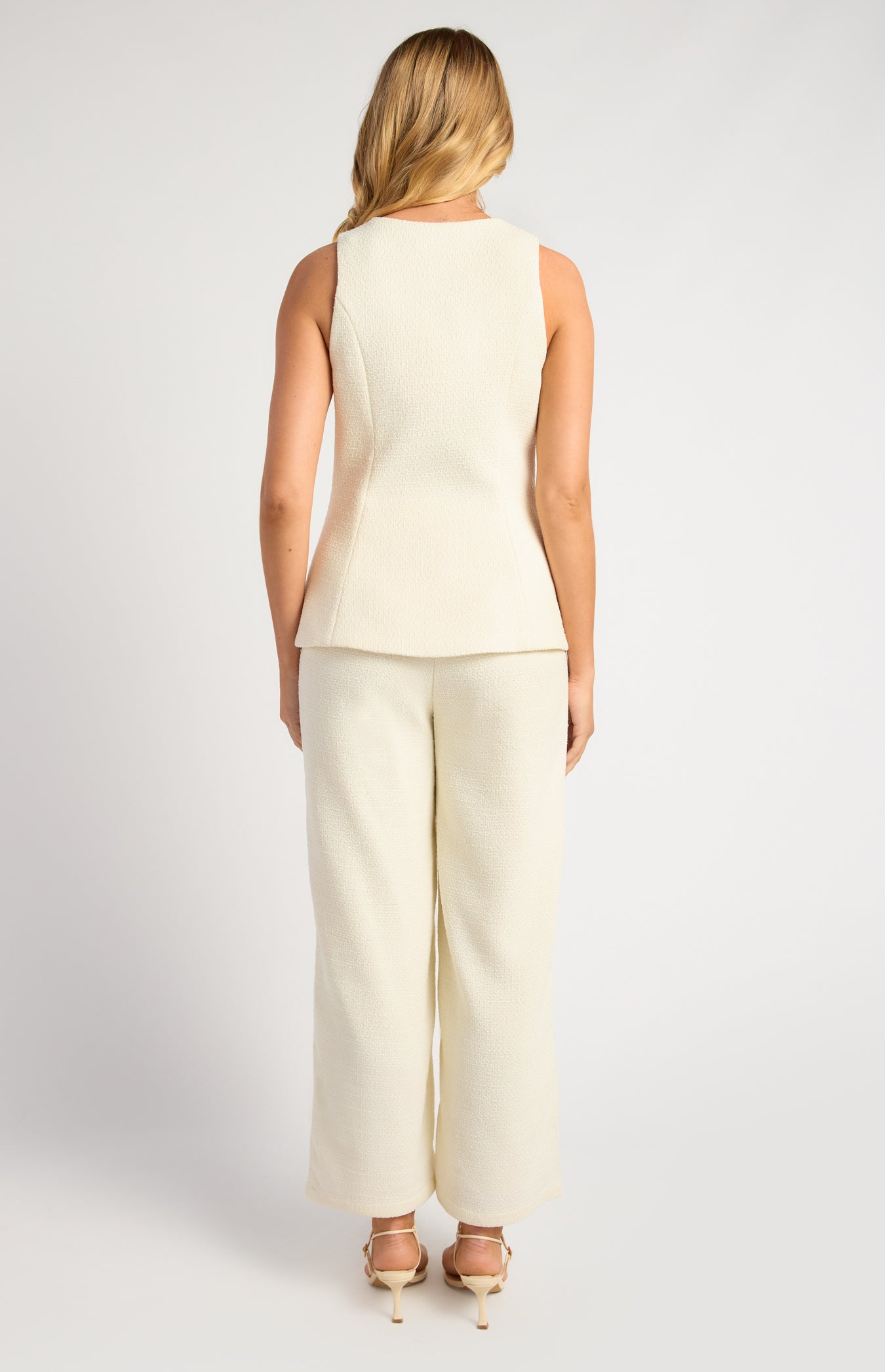 Tailored Tweed Pants