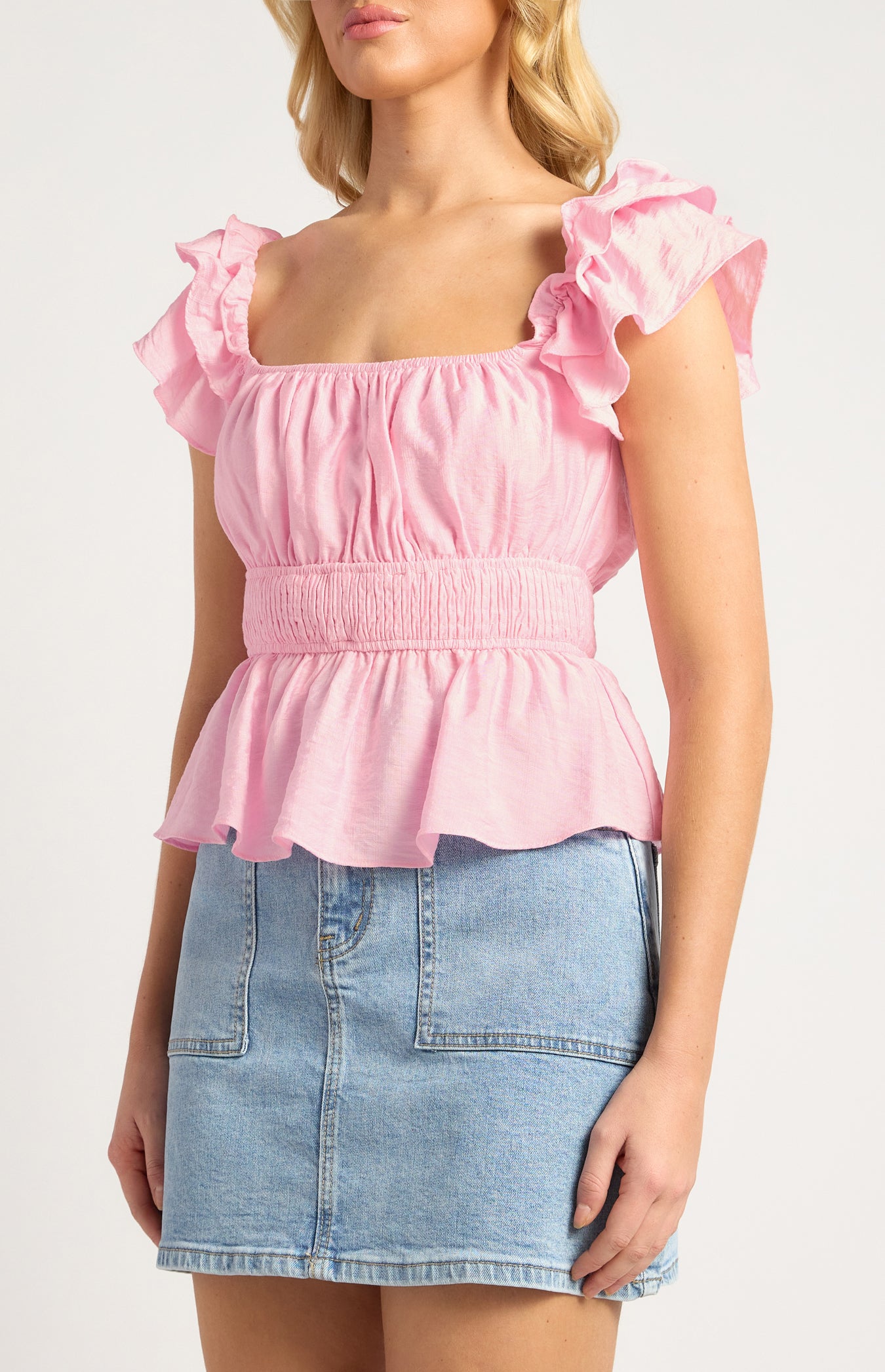 Milly Ruffle Top