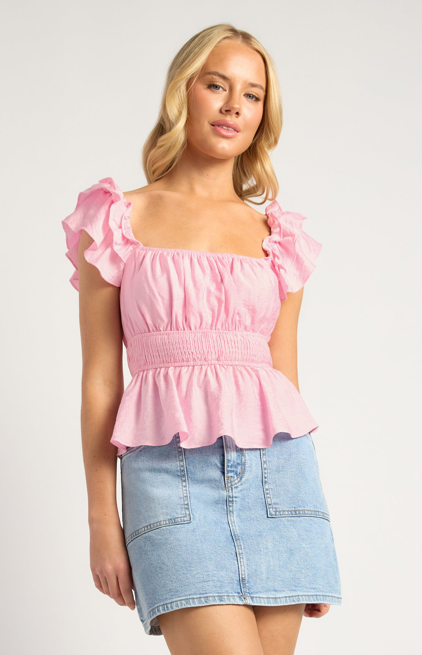 Milly Ruffle Top