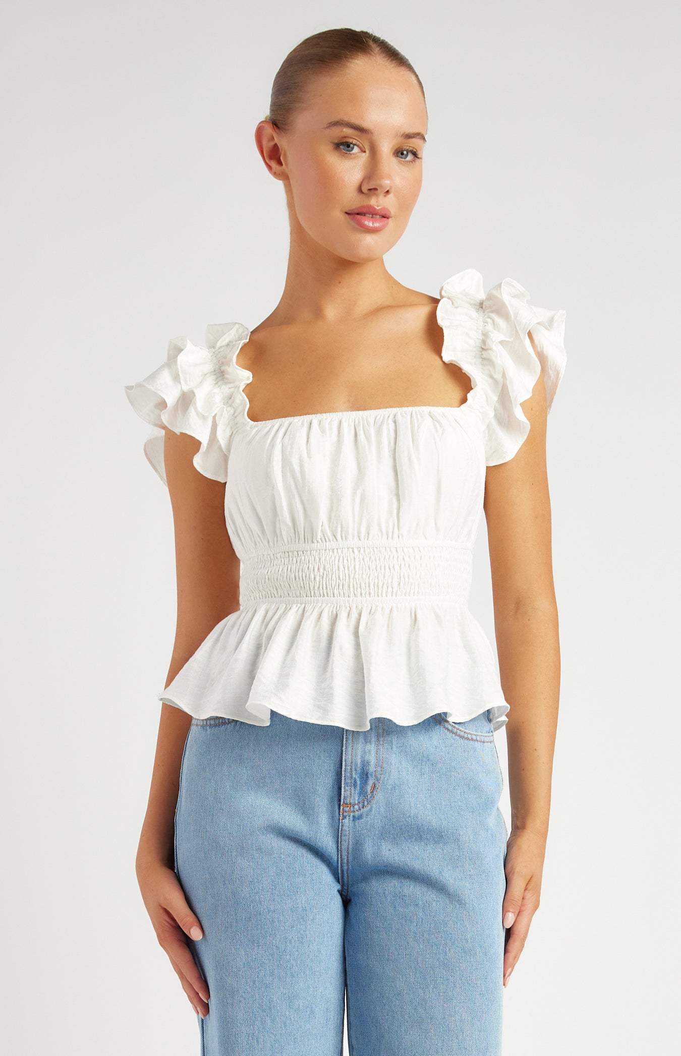 Milly Ruffle Top
