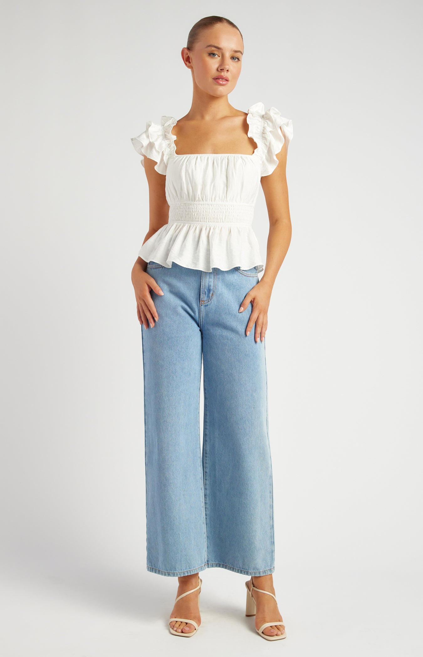 Milly Ruffle Top