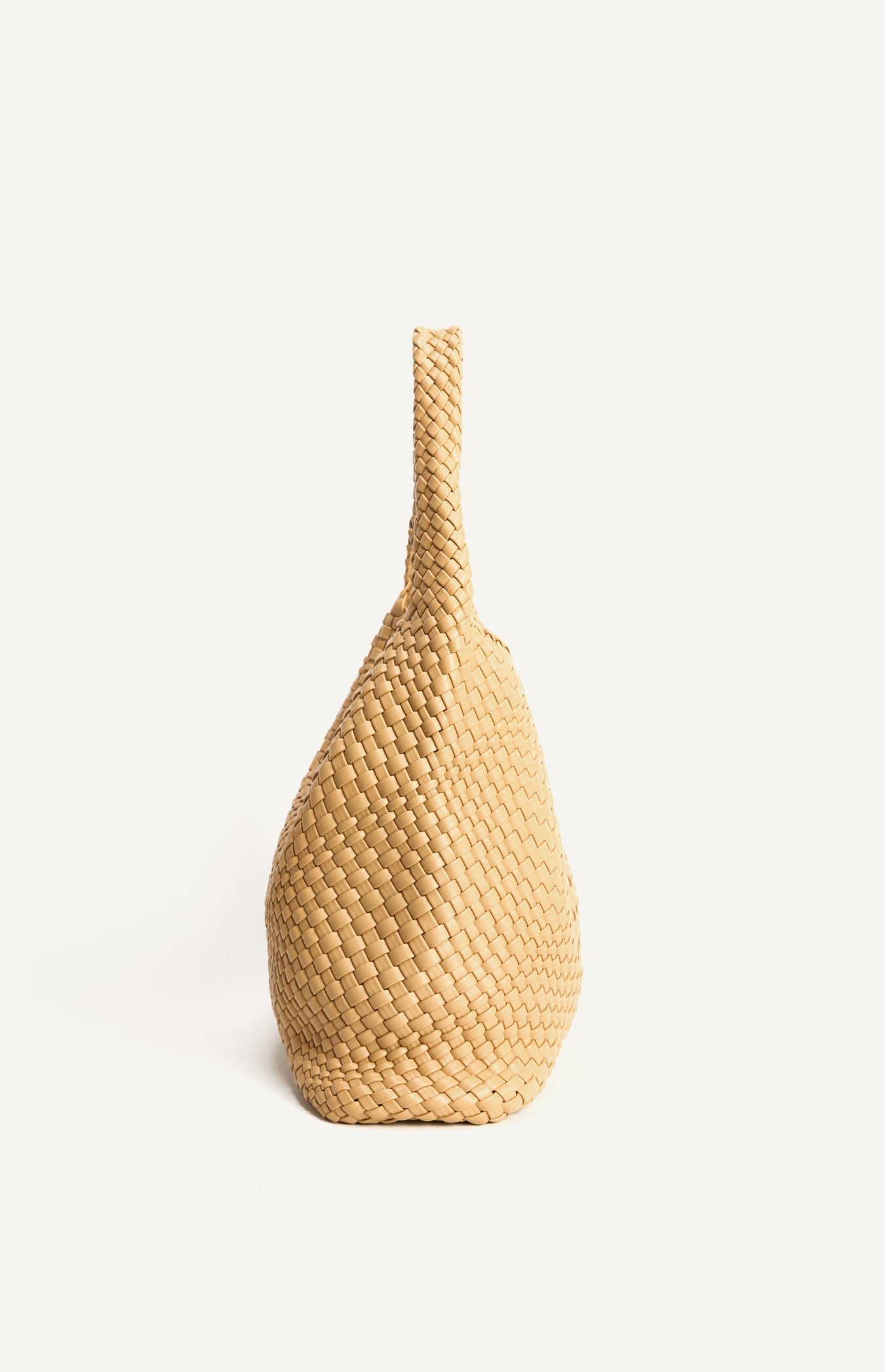 Margot Woven Vegan Leather Hobo Bag with Pouch