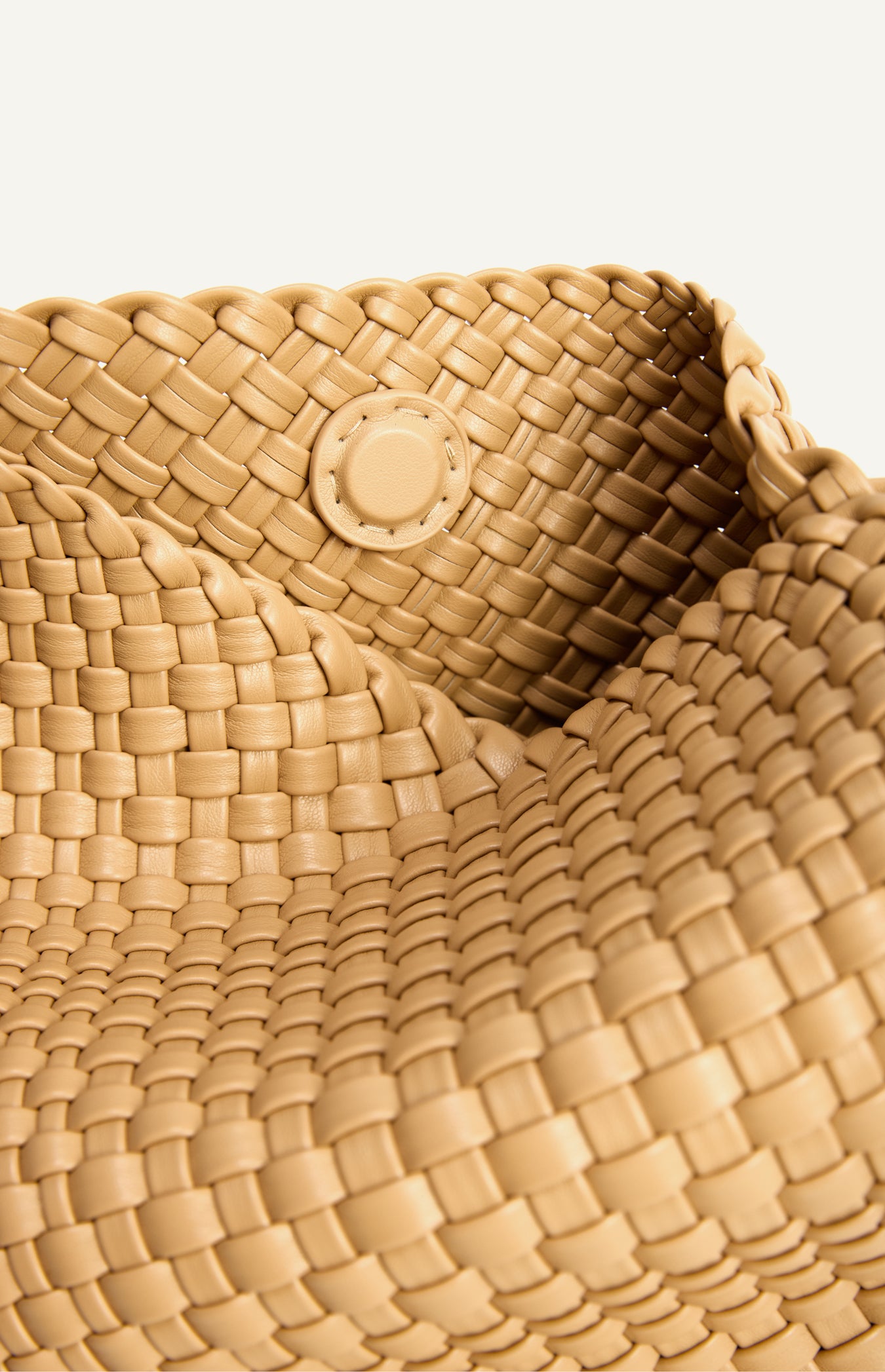 Margot Woven Vegan Leather Hobo Bag with Pouch