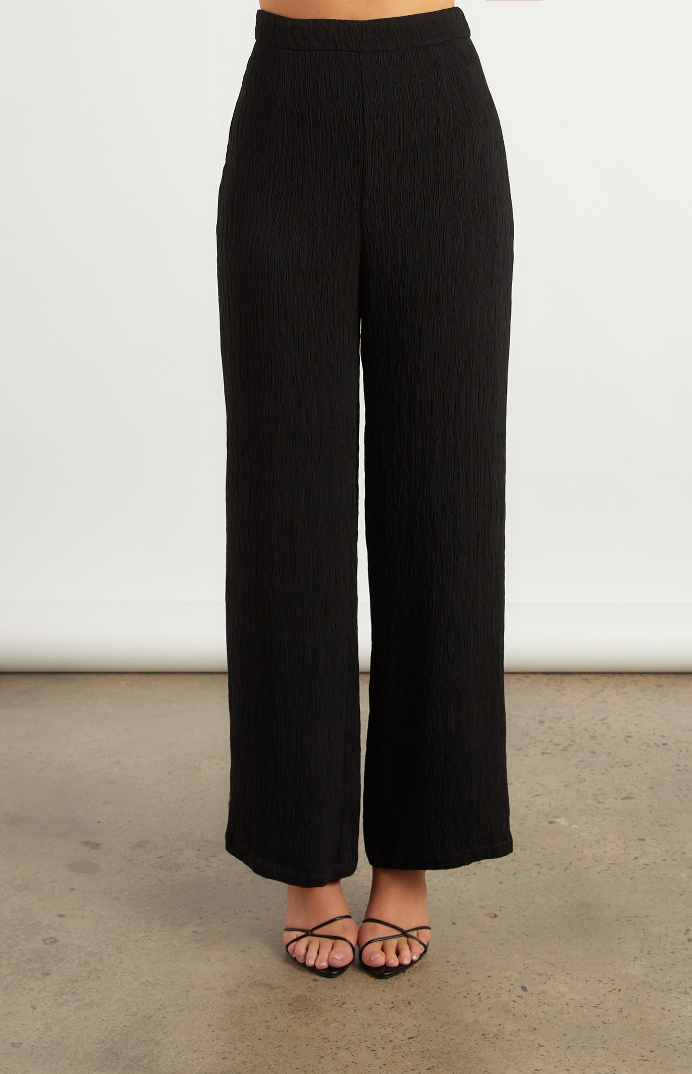 Anne Gold Beaded Detail Textured Set with Halter Top & Pants