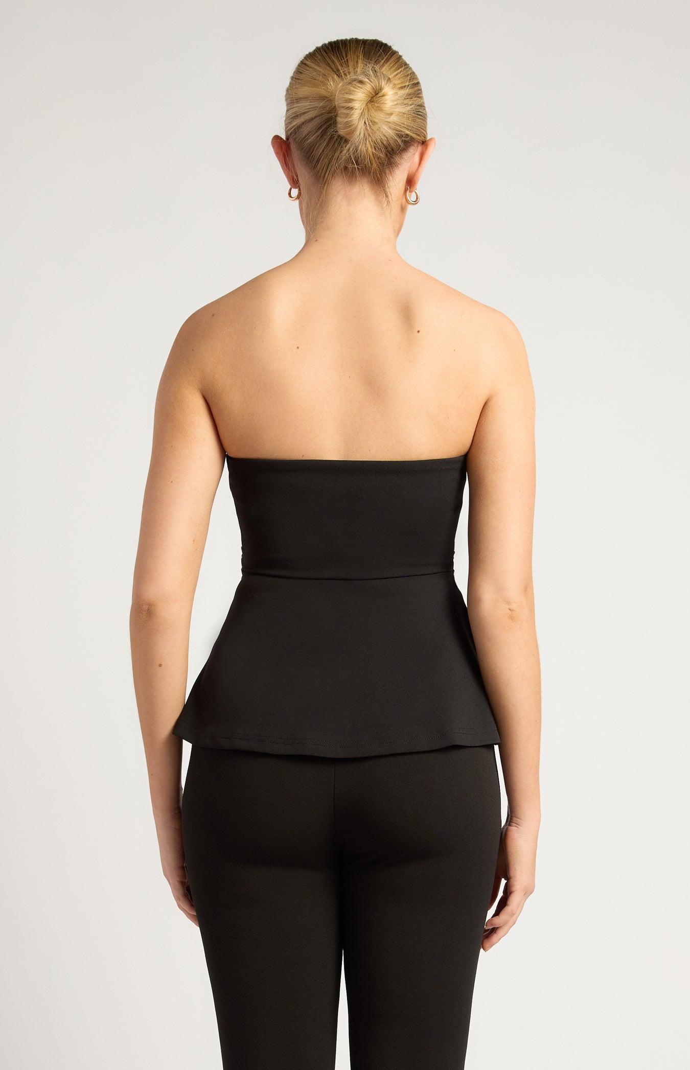 Courtney Strapless Top with Gold Detail