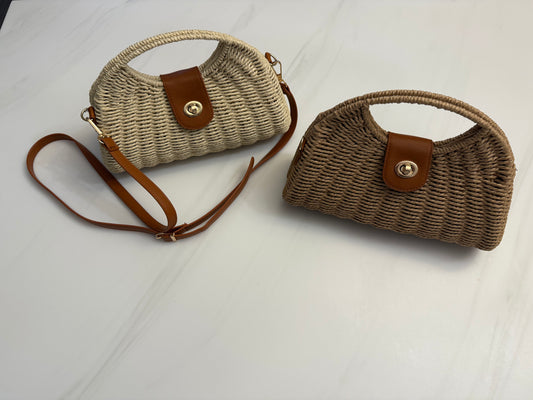 Christy Rattan Summer Bag
