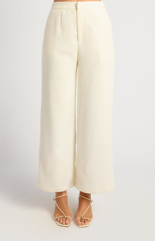 Tailored Tweed Pants