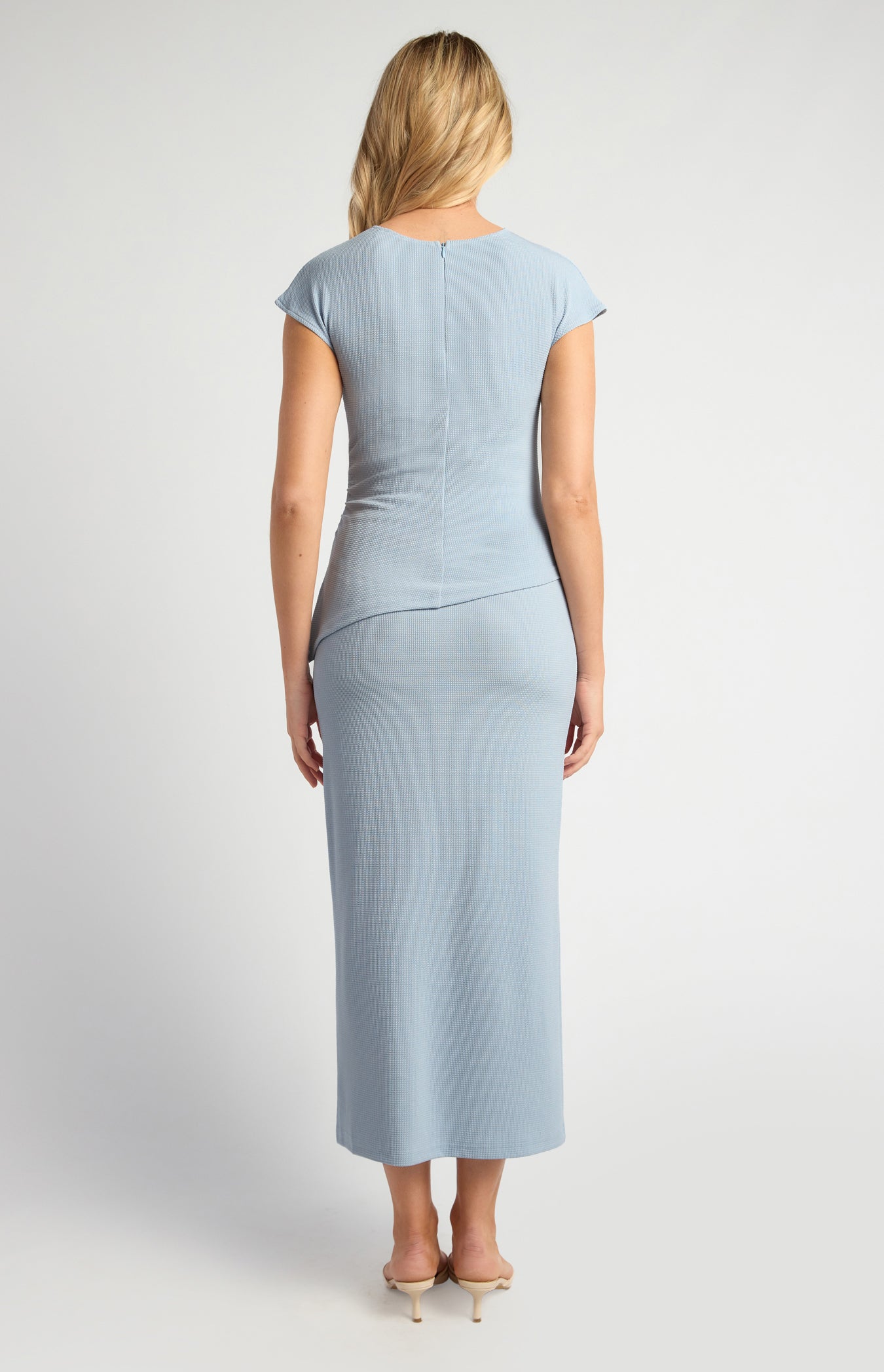 Monique Asymmetrical Top & Skirt Set