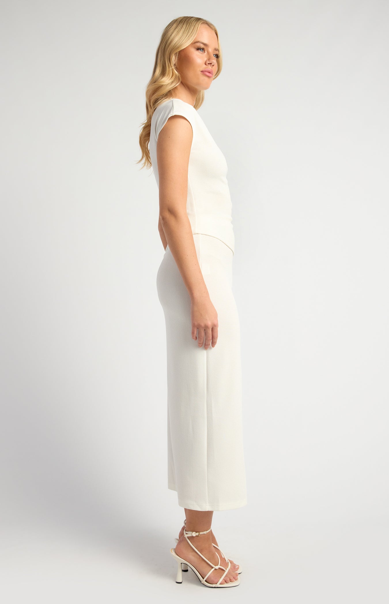 Monique Asymmetrical Top & Skirt Set
