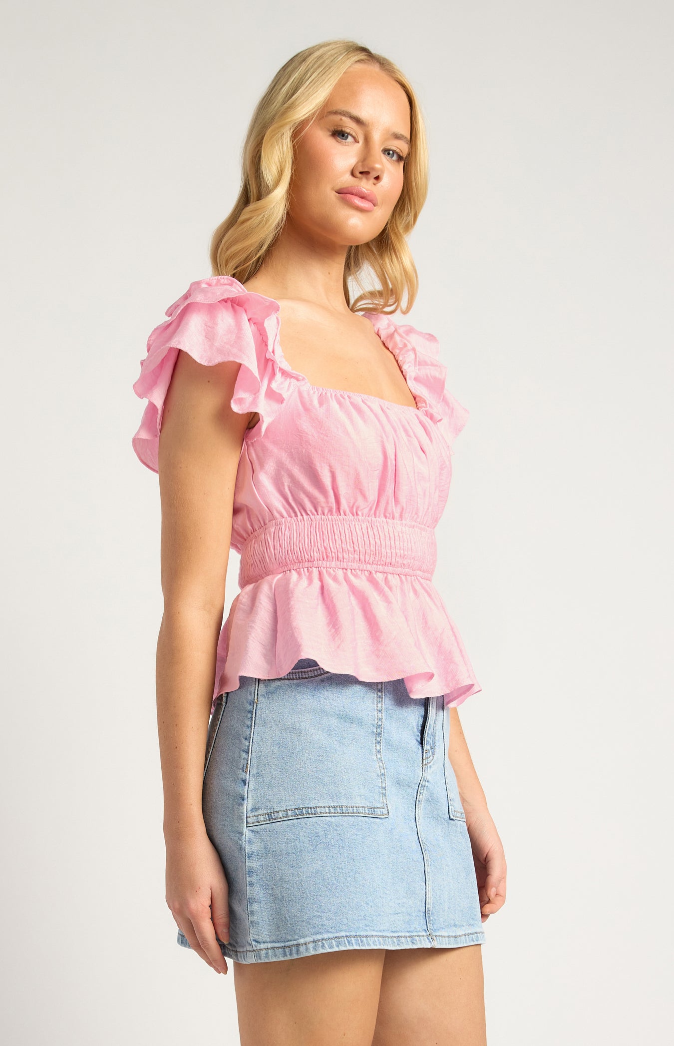Milly Ruffle Top